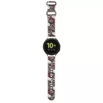 Hello Kitty Universal Pasek HKUWMSDGPTP Silicone Tags Graffiti pink | pink strap 20mm