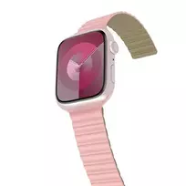 Araree Silicone Link smartwatch strap for Apple Watch (38/40/41 mm) | Silicone | pink/khaki