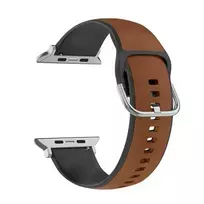 Beline Silicone leather smartwatch strap for Apple Watch (38/40/41 mm) | Artificial leather | brown/black
