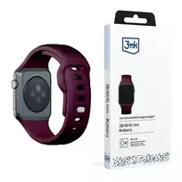 3MK Silicone Watch Strap dark violet | mulberry for Apple Watch 38|40|41mm