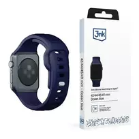 3MK Silicone Watch Strap, Grenadier Blue | Ocean Blue for Apple Watch 42|44|45|49mm
