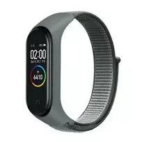 Beline mi Band 7|6|5|4|3 NylonLoop grey strap