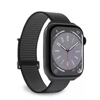 PURO Sport Nylon Strap for Apple Watch 42mm, 44mm, 45mm, 49mm - Black