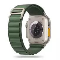 Tech-Protect Nylon Pro Strap for Apple Watch 4, 5, 6, 7, 8, 9, SE, Ultra 1, 2 (42, 44, 45, 49 mm) - Dark Green