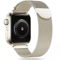 Tech-Protect Milanese Loop for Apple Watch 4, 5, 6, 7, 8, 9, SE, Ultra 1, 2 (42, 44, 45, 49 mm) - beige