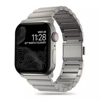 Tech-Protect SteelBand bracelet for Apple Watch 4, 5, 6, 7, 8, 9, SE, Ultra 1, 2 (42, 44, 45, 49 mm) — titanium