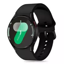 Tech-Protect Silicone Strap for Samsung Galaxy Watch 4, 5, 5 Pro, 6, 7, FE - Black