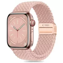 Tech-Protect NYLONMAG Apple Watch 6 | 7 | 8 | 9 | 10 | SE | Ultra 1 | 2 (44 | 45 | 46 | 49 mm) Dusty Rose