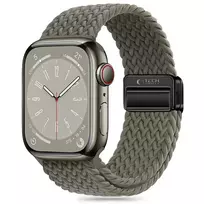 Tech-Protect NYLONMAG Apple Watch 6 | 7 | 8 | 9 | 10 | SE | Ultra 1 | 2 (44 | 45 | 46 | 49 mm) Olive Grey