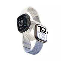 AmazingThing Set of 2 Blend Bands for Apple Watch 45/46/49mm - Space Blue/Stellar