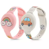 Tech-Protect SMOOTH FOR KIDS 2-PACK APPLE AIRTAG | 2 COLORFUL