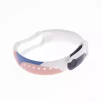 Hurtel Moro band strap for Xiaomi Mi Band 3 / 4, silicone watch bracelet with pattern 10