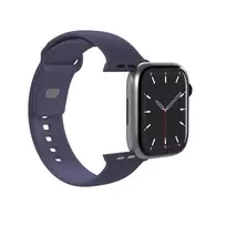 PURO Icon smartwatch strap for Apple Watch (44/45/46/49 mm) | Silicone | navy blue