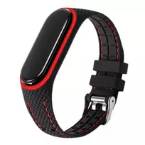 OEM Elastomer Lifestyle Strap for XIAOMI Mi Band 5 / 6, Black (04)