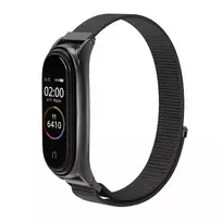 OEM Nylon smartwatch strap for Xiaomi Mi Band 5/6/7 | Nylon | black