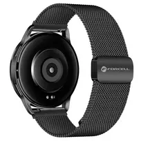 Forcell F-Design FS11 smartwatch strap for Samsung Galaxy Watch (22 mm) | Stainless steel | black