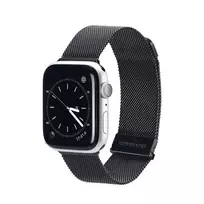 Dux Ducis mILANESE stainless steel magnetic strap for Apple Watch 38/40/41 mm, black