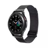 Dux Ducis mILANESE stainless steel magnetic strap, 22 mm, black