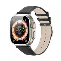 Dux Ducis yS genuine leather strap for Apple Watch 38/40/41 mm, black