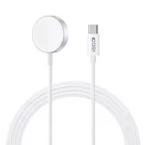 Tech-Protect UltraBoost magnetic inductive charger with USB-C connector for Apple Watch, 1.2m - white