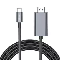 Tech-Protect UltraBoost USB-C to HDMI 4K 60Hz Cable, 2m - Black