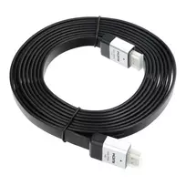 OEM HDMI Cable to HDMI 4K 60Hz High Speed with Ethernet ver. 2.0, 3 m black, blister pack