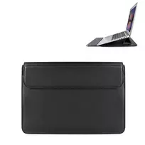 Devia laptop bag / MacBook sleeve bag Ultra-Thin 15.4'' waterproof PU leather black