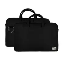 Wonder Black 17-inch laptop briefcase