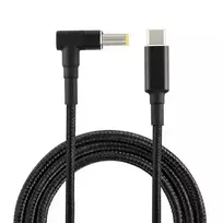 Fusion Accessories Fusion notebook charging cable, USB-C to Lenovo, 4.0 x 1.7 mm | 18.5V-20V | 100W | 1.8m