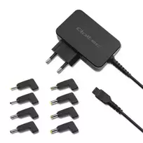 Qoltec Universal 45W laptop power adapter | Automatic | MultiPlug | 8 plugs