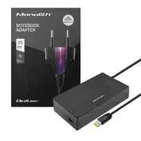 Qoltec Laptop power adapter for Lenovo, 180W | 20V | 9.0A | Slim tip+pin | with power cable