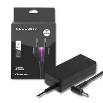 Qoltec Laptop power adapter HP 65W | 19.5V | 3.33A | 4.5 x 3.0mm + pin | power cable included
