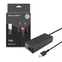 Qoltec Laptop power adapter for Lenovo, 90W | 20V | 4.5A | Slim tip+pin | includes power cable