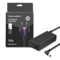 Qoltec Laptop power adapter 90W | 19V | 4.74A | 5.5 x 2.5mm | with power cable