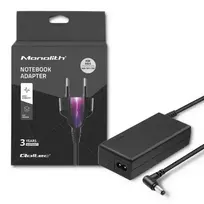 Qoltec Laptop power adapter for Asus, 90W | 19V | 4.74A | 5.5 x 2.5mm | with power cable