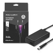 Qoltec Laptop power adapter for Dell 90W | 19.5V | 4.62A | 7.4*5.0mm + pin | power cable included