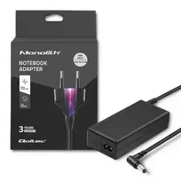 Qoltec Laptop power adapter for Asus, 65W | 19V | 3.42A | 5.5 x 2.5mm | with power cable