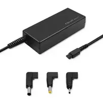 Qoltec 65W power adapter designed for Samsung Sony | SmartPlug | 3 plugs | +power cable