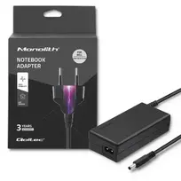 Qoltec Laptop power adapter for Dell 45W | 19.5V | 2.31A | 4.5 x 3.0 mm + pin | power cable included