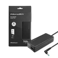 Qoltec Laptop power adapter HP 65W | 19.5V | 3.33A | 4.5 x 3.0mm, 4.5 x 3.0 + pin | Slim