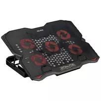 Xtrike me Laptop Cooling Pad with Built-in Phone Holder FN-813 Black
