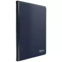 Blun universal magnetic book case for tablet 10" (26 cm x 17 cm), blue