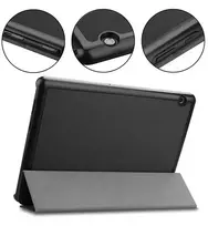 Tactical Book Tri-Fold Case for Xiaomi Redmi Pad SE, Red