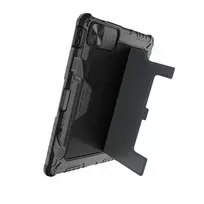Nillkin Bumper GO Keyboard Case (Backlit Version) for iPad Pro 12.9 2020, 2021, 2022, and iPad Air 13-inch 2024 – Black