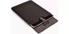 Xtreme Mac Thin Leather Sleeve for iPad, iPad 2, iPad 3  AND  Tablets, black