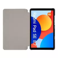 Tactical Book Tri Fold Case for Xiaomi Redmi Pad SE 8.7" Red