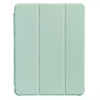 Hurtel Stand Tablet Case Smart Cover case for iPad Pro 12.9" 2021/2020 with stand function, green