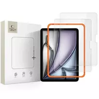 Tech-Protect TEMPERED GLASS EASY SET+ 2-PACK IPAD AIR 11” 6 | 7 | 2024-2025 CLEAR