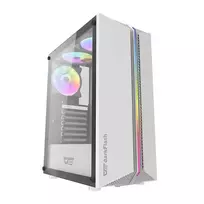 Darkflash Computer case DK151 LED with 3 fans (white)