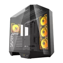 Darkflash Computer Case DY470 with 4 Fans (Black)
